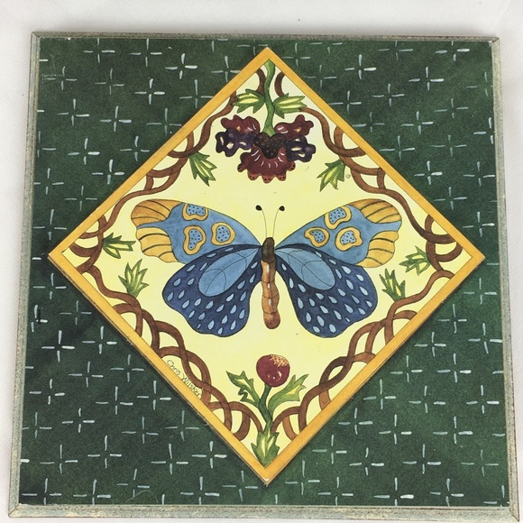 ButterFly DragonFly & Bee Plaque Set - Picture 2 of 8